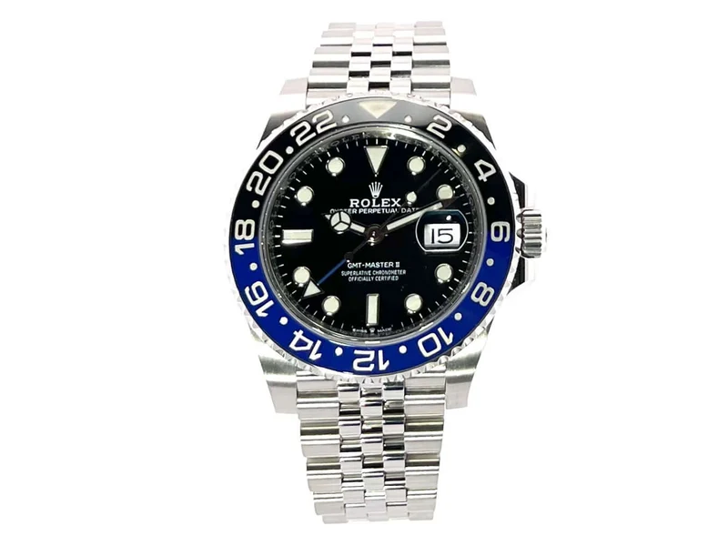 Rolex GMT Master II Edelstahl 126710BLNR