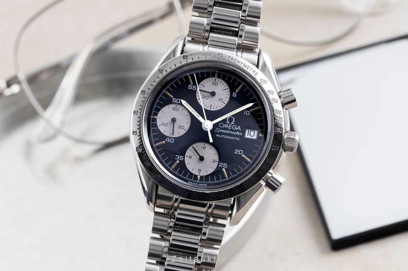 Omega Speedmaster chronograph steel automatic men's watch 3511.50.00 LP: 6100EUR [2506571]