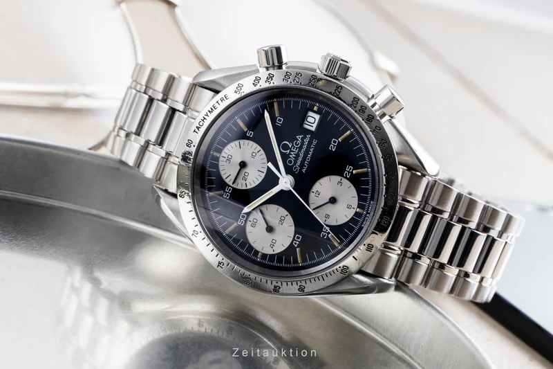 Omega Speedmaster chronograph steel automatic men's watch 3511.50.00 LP: 6100EUR [2506571]