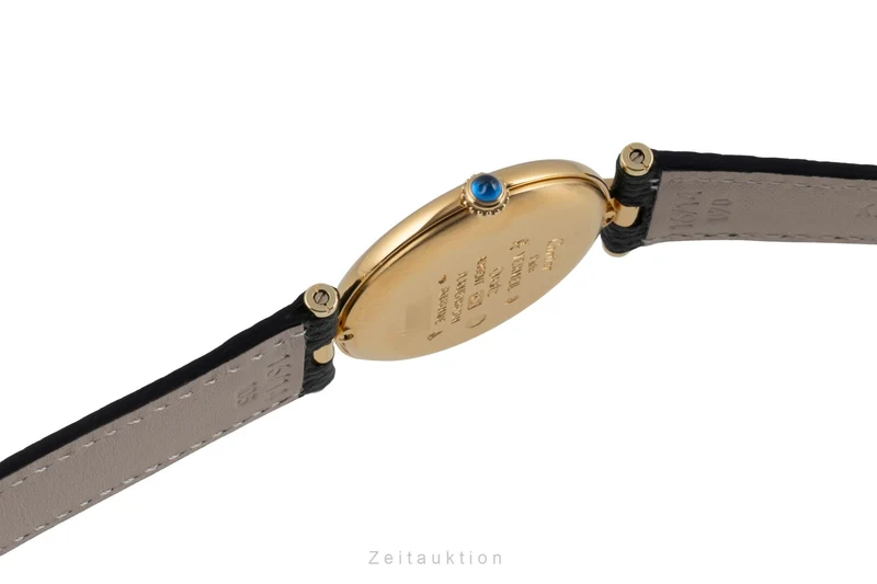 Cartier Vermeil silver-gilt quartz men's watch 590003 [2601010]