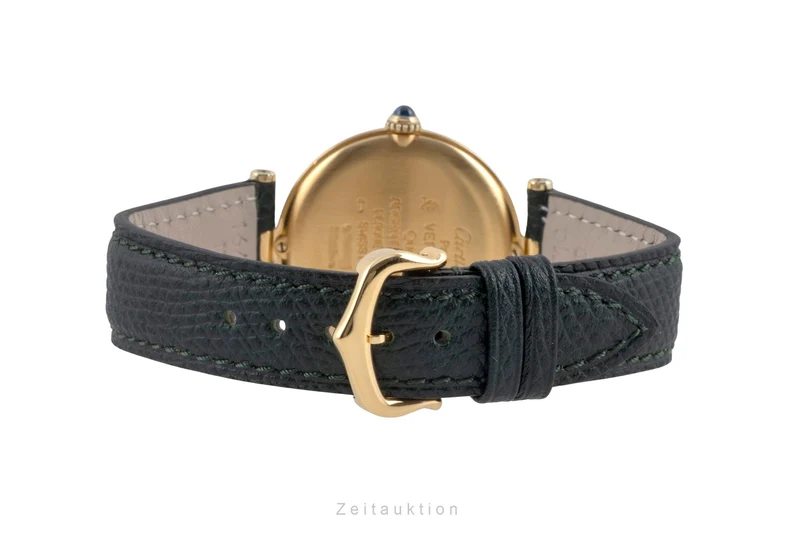 Cartier Vermeil silver-gilt quartz men's watch 590003 [2601010]