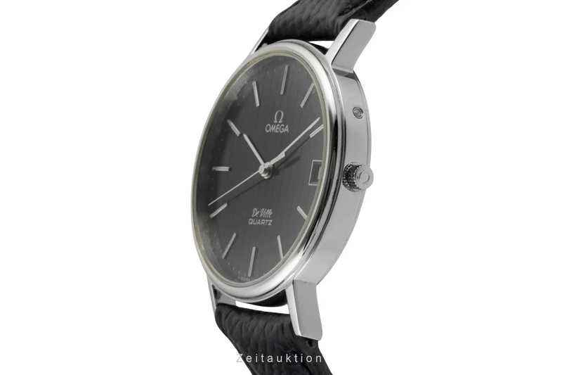 Omega De Ville steel quartz women's watch 192.0057 Vintage [2507376]