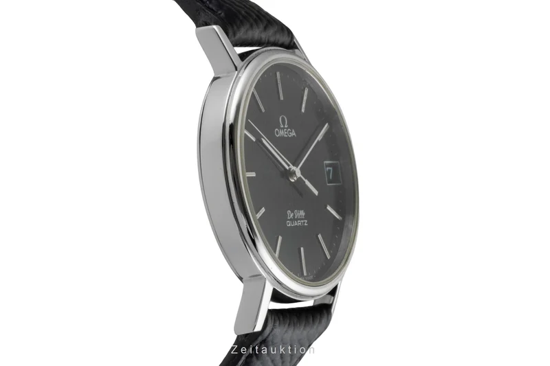 Omega De Ville steel quartz women's watch 192.0057 Vintage [2507376]