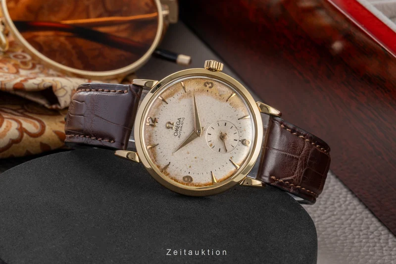 Omega 18 ct gold automatic men's watch 2659 Vintage [2503205]