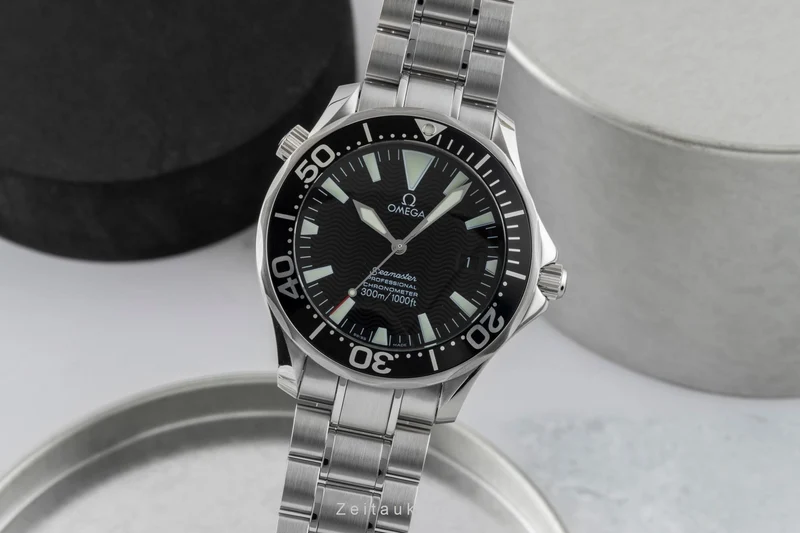 Omega Seamaster steel automatic men's watch 2254.50.00 LP: 6500EUR [2600938]