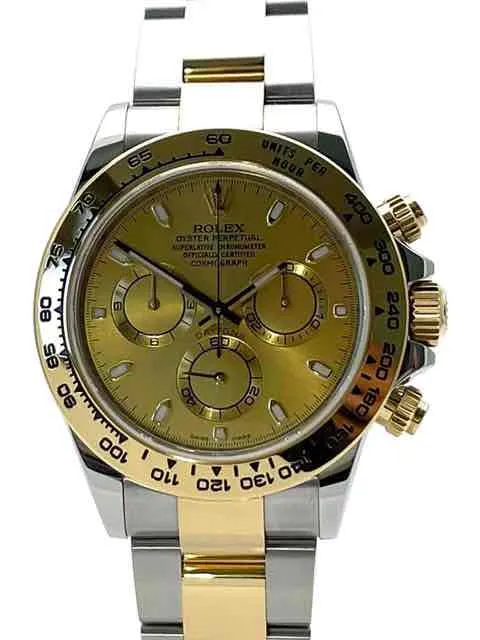 Rolex Daytona Edelstahl - Gelbgold 116503 Champagner ungetragen aus 2019