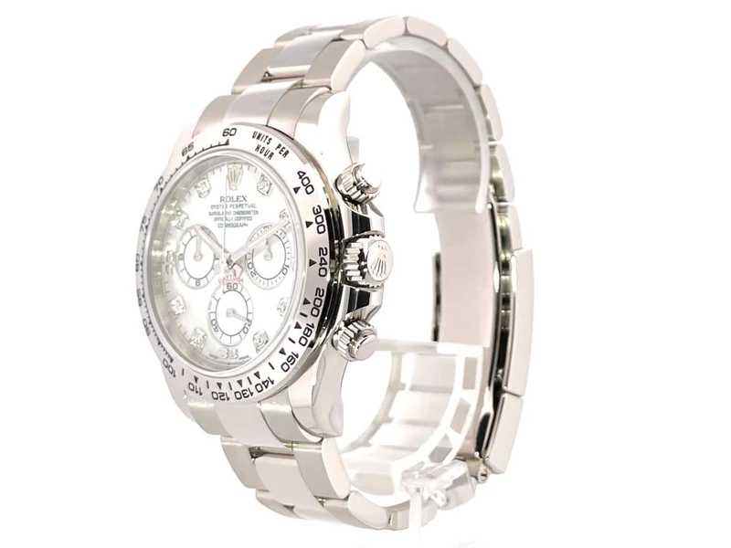 Rolex Cosmograph Daytona 116509 Weißgold Perlmutt Diamant