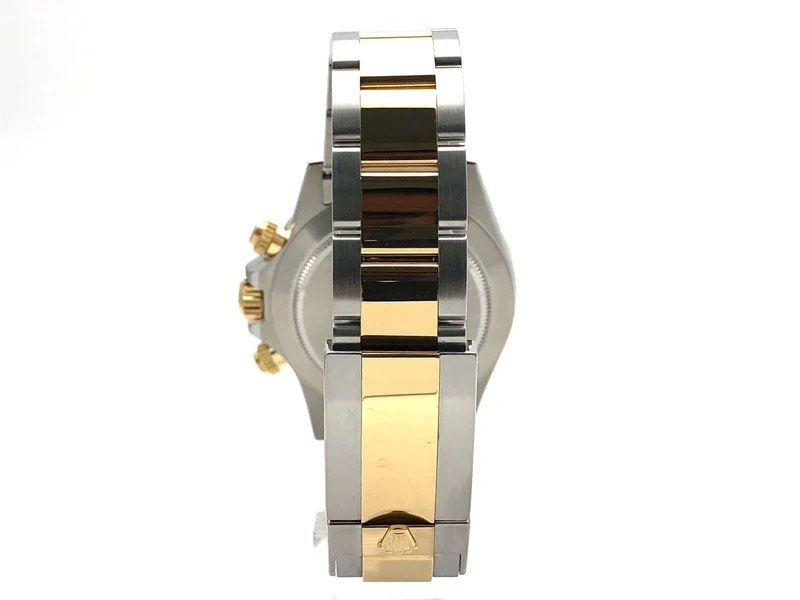 Rolex Daytona Edelstahl - Gelbgold 116503 Dunkles Perlmutt Diamant