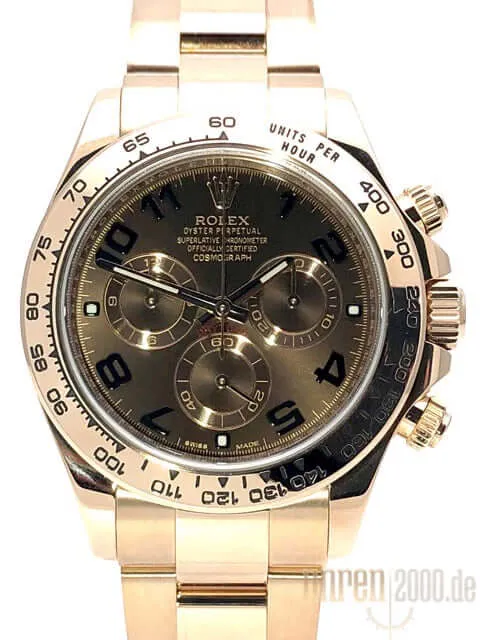 Rolex Cosmograph Daytona 116505 Everose-Gold Choco aus 2014 LC100