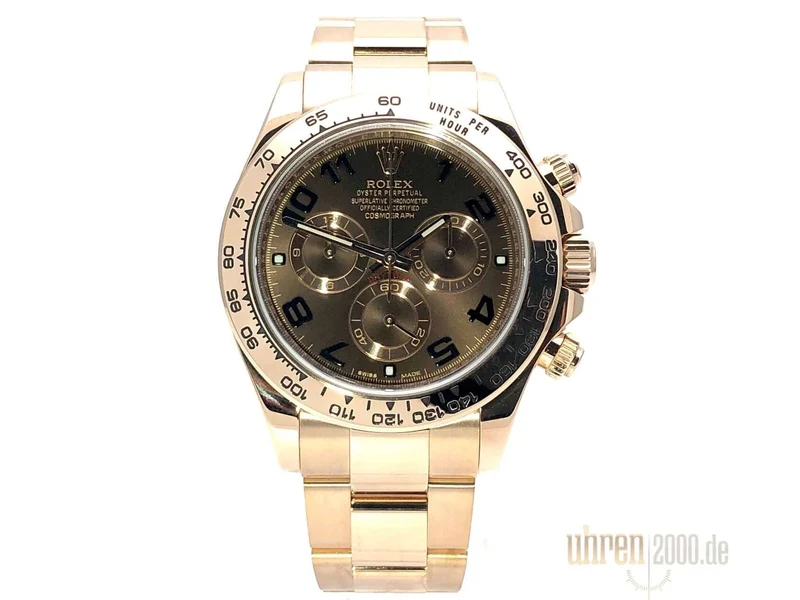 Rolex Cosmograph Daytona 116505 Everose-Gold Choco aus 2014 LC100