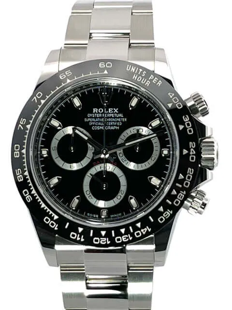 Rolex Daytona Edelstahl 116500LN Schwarz aus 2020