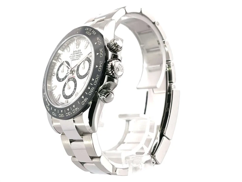 Rolex Daytona Edelstahl 116500LN Weiß ungetragen aus 2019 LC100