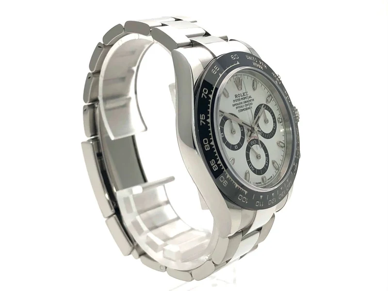 Rolex Daytona Edelstahl 116500LN Weiß LC100 ungetragen aus 2020