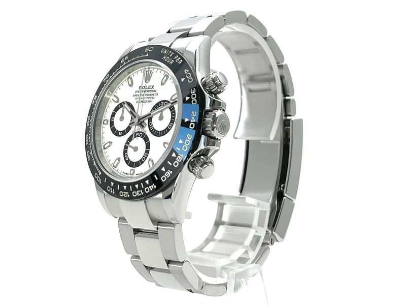 Rolex Daytona Edelstahl 116500LN Weiß aus 2017