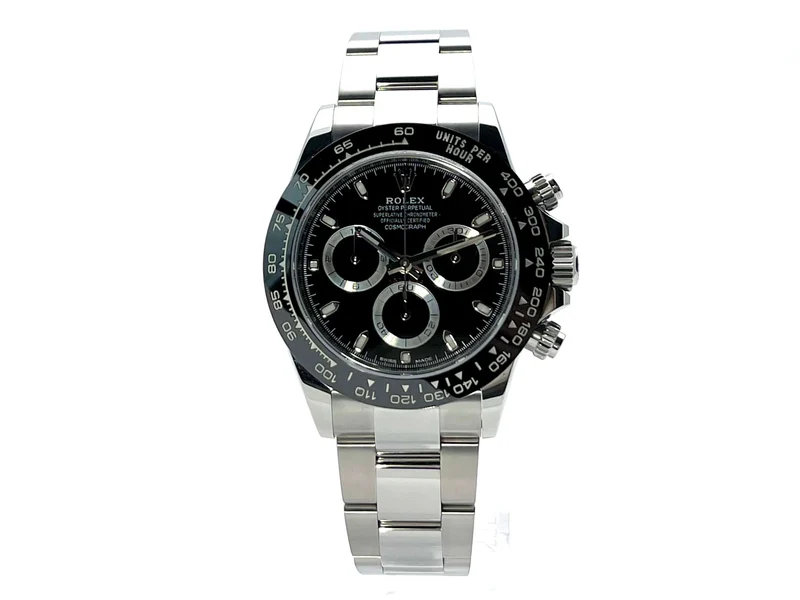 Rolex Daytona Edelstahl 116500LN Schwarz aus 2020 ungetragen