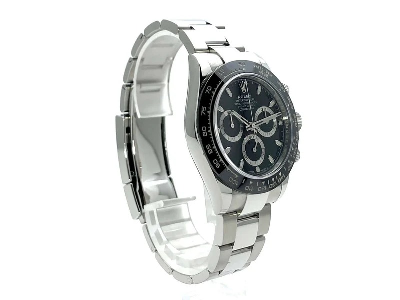 Rolex Daytona Edelstahl 116500LN Schwarz aus 2020 ungetragen