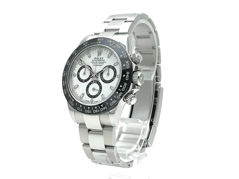 Rolex Daytona Edelstahl 116500LN Weiß aus 2017
