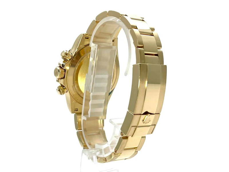 Rolex Daytona Gelbgold 116508 grünes aftermarket Zifferblatt 2017 LC100