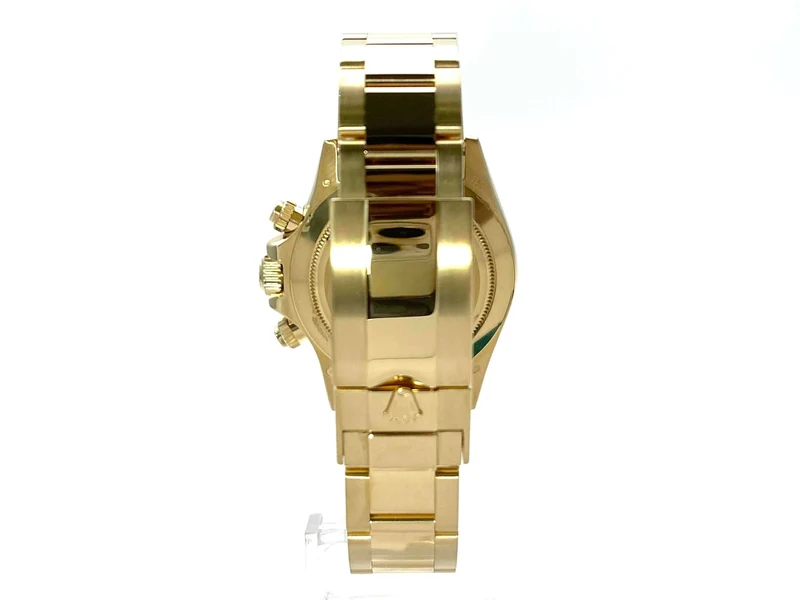Rolex Daytona Gelbgold 116508 grünes aftermarket Zifferblatt 2017 LC100