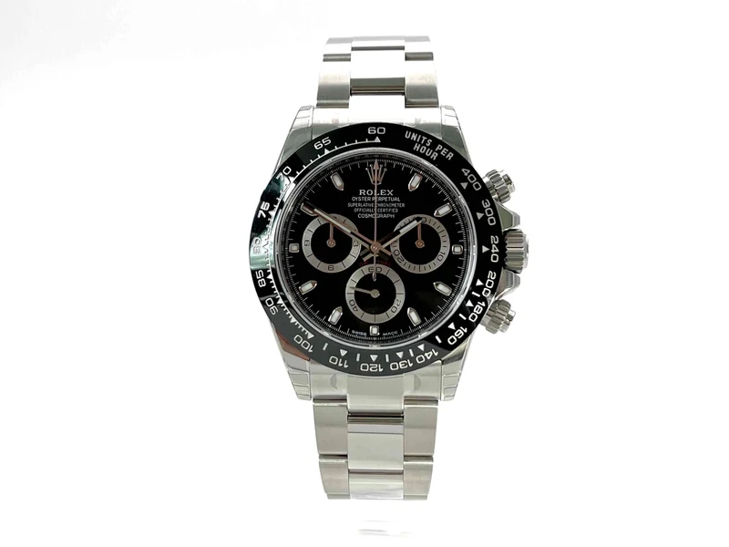 Rolex Daytona Edelstahl 116500LN Schwarz aus 2020 verklebt