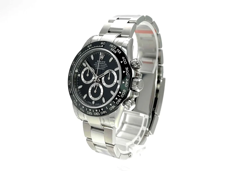 Rolex Daytona Edelstahl 116500LN Schwarz aus 2020 verklebt
