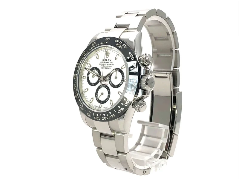 Rolex Daytona Edelstahl 116500LN Weiß aus 2018