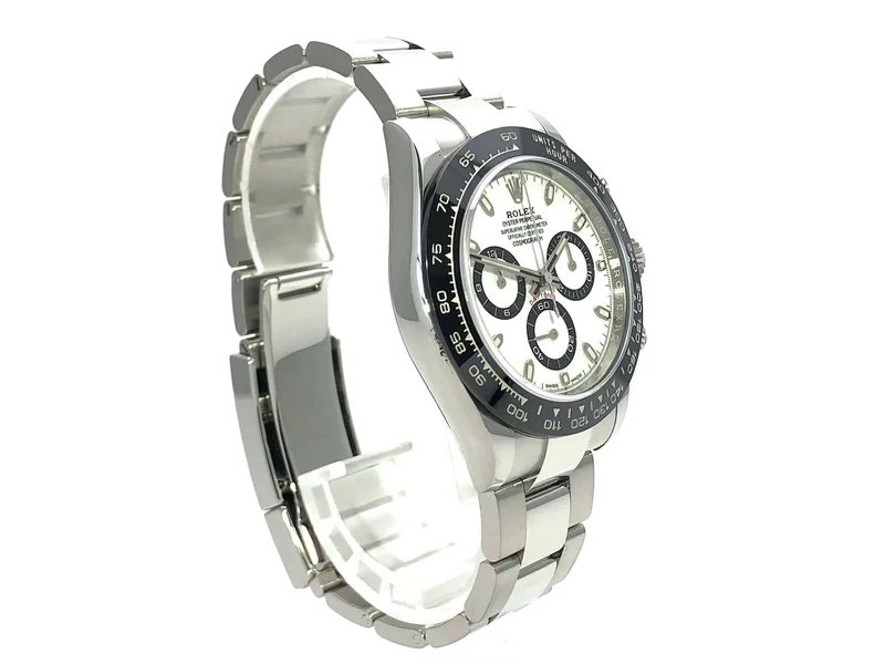Rolex Daytona Edelstahl 116500LN Weiß aus 2018