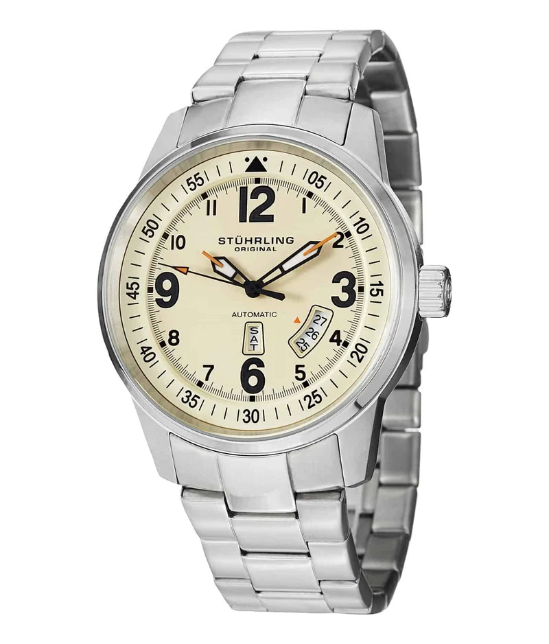 Stührling Tuskegee Elite 378B Automatic 46mm Aviator