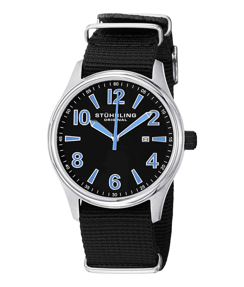 Nighthawk 406A Quartz 43mm Aviator