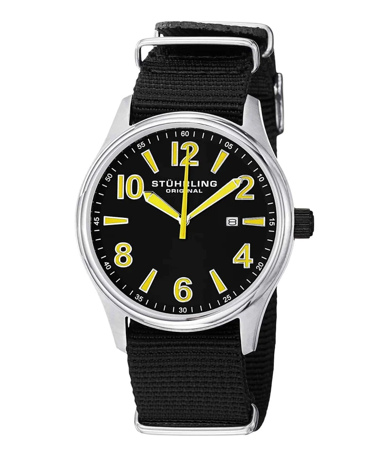 Nighthawk 406A Quartz 43mm Aviator