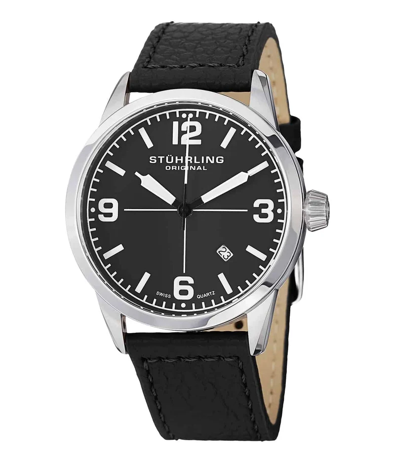 Stührling Tuskegee Classic 449 Quartz 42mm Aviator