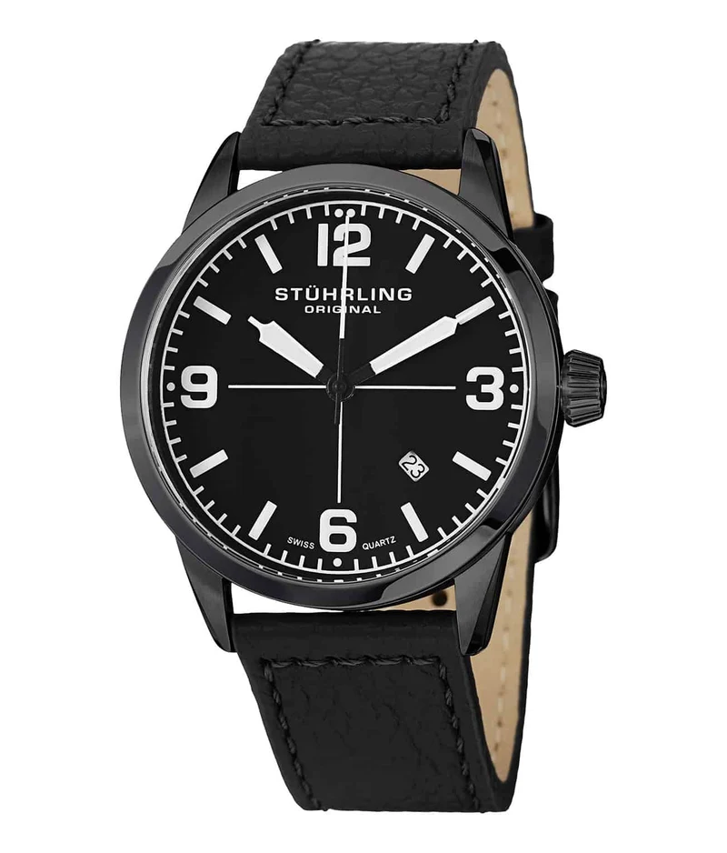 Stührling Tuskegee Classic 449 Quartz 42mm Aviator