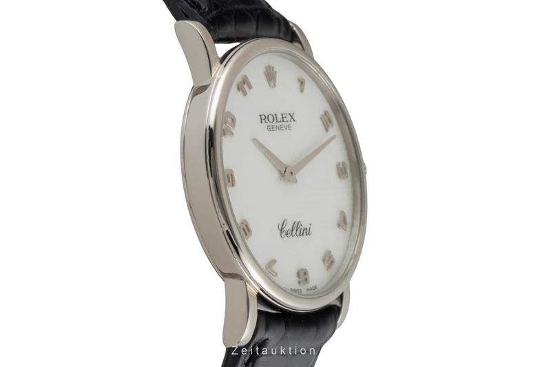 Rolex Cellini 18 ct white gold manual winding men's watch 5115 [2601162]