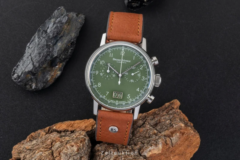 Bruno Söhnle Glashütte Bergamo Chronograph chronograph steel quartz men's watch 17-13237-431 [2601716]