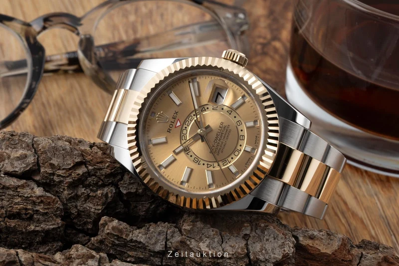 Rolex Sky-Dweller steel / gold automatic men's watch 326933 LP: 22550EUR [2600935]