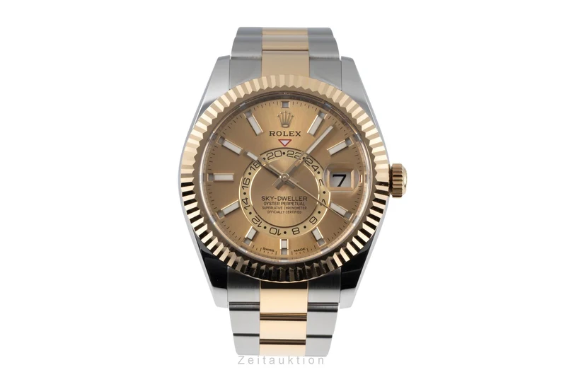 Rolex Sky-Dweller steel / gold automatic men's watch 326933 LP: 22550EUR [2600935]