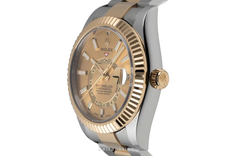 Rolex Sky-Dweller steel / gold automatic men's watch 326933 LP: 22550EUR [2600935]