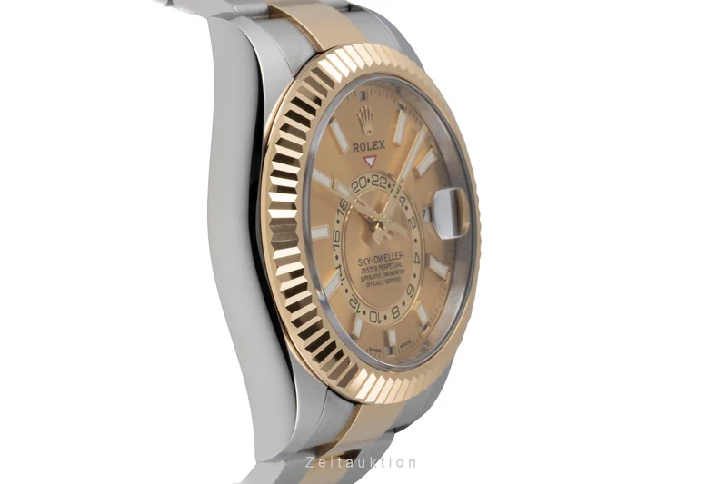 Rolex Sky-Dweller steel / gold automatic men's watch 326933 LP: 22550EUR [2600935]