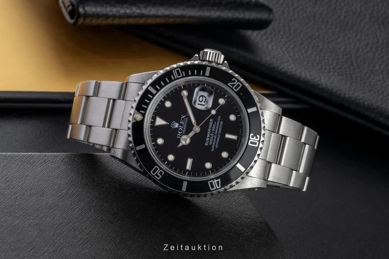 Rolex Submariner steel automatic men's watch 16610 [2601209]