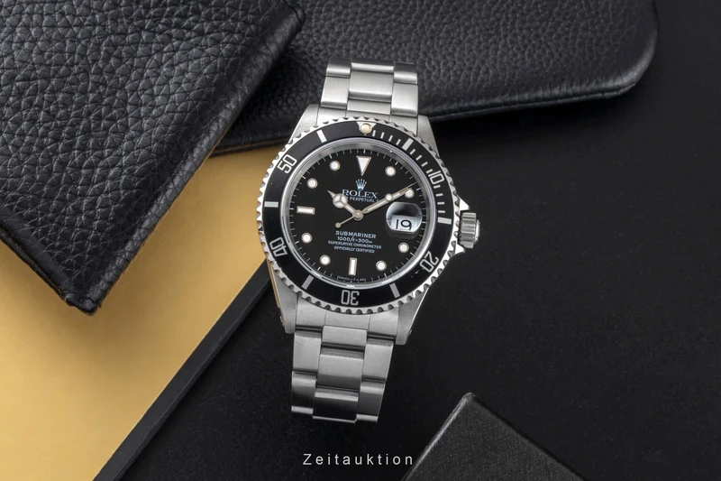 Rolex Submariner steel automatic men's watch 16610 [2601209]