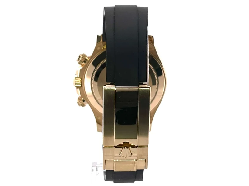 Rolex Daytona 116518LN Gelbgold Oysterflex Schwarz ungetragen 2020