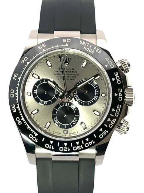Rolex Daytona 116519LN Weißgold Oysterflex Grau aus 2017 LC100