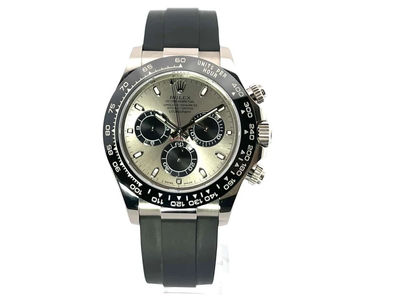 Rolex Daytona 116519LN Weißgold Oysterflex Grau aus 2017 LC100