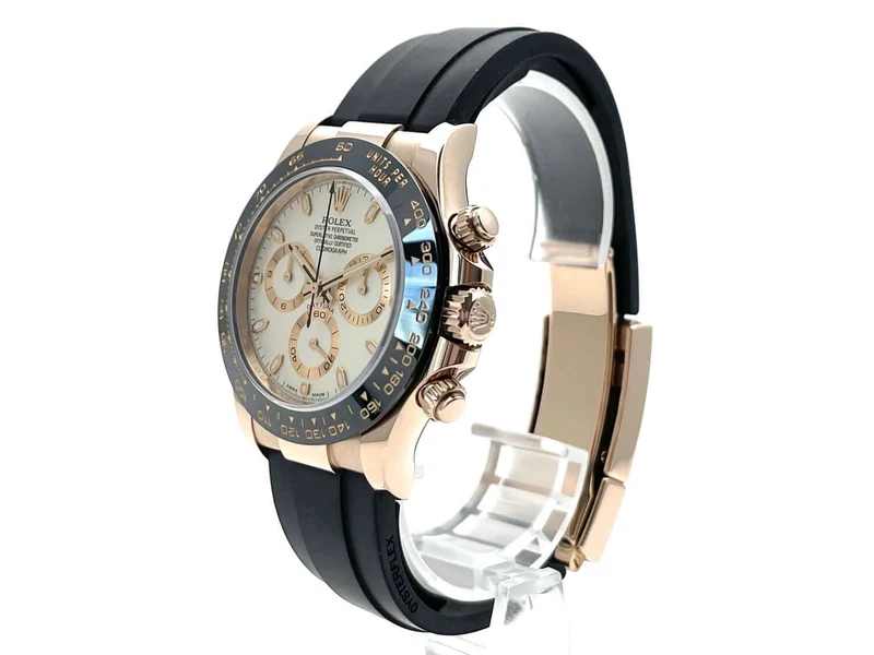 Rolex Daytona Everose-Gold 116515LN Ivory Oysterflex aus 2018