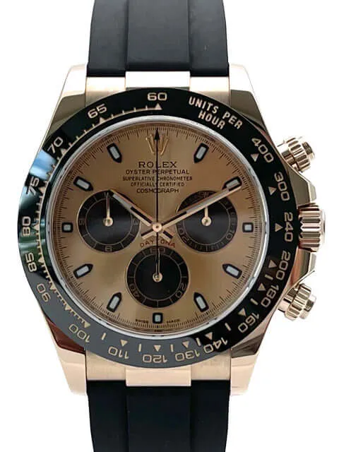 Rolex Daytona Everose-Gold 116515LN Pink Oysterflex aus 2020 LC100