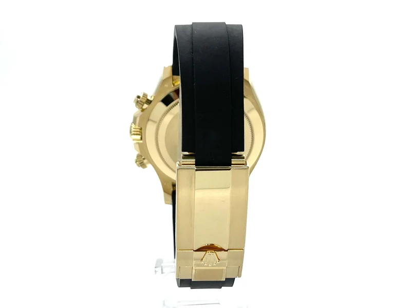 Rolex Daytona 116518LN Gelbgold Oysterflex Schwarz 2020