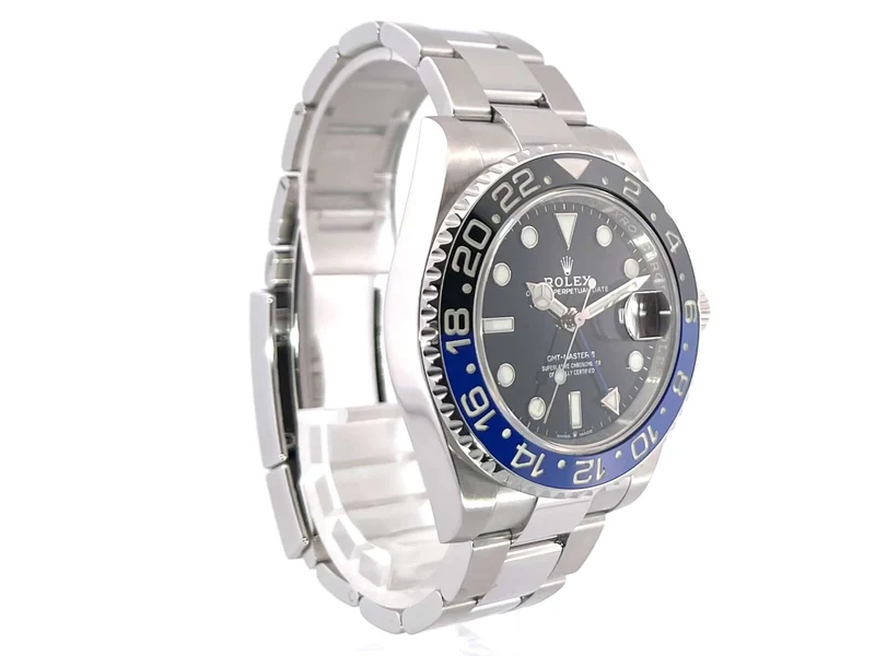 Rolex GMT Master II Edelstahl 126710BLNR Oyster-Band