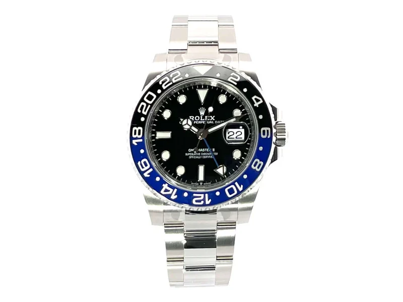 Rolex GMT Master II Edelstahl 126710BLNR Oyster-Band