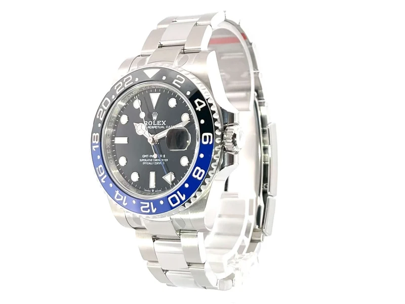 Rolex GMT Master II Edelstahl 126710BLNR Oyster-Band