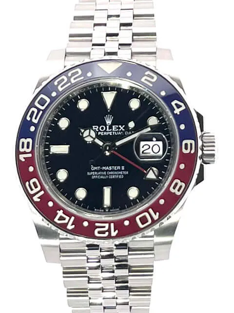 Rolex GMT-Master II Edelstahl 126710BLRO